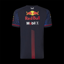 Red Bull T-Shirt F1 Team Verstappen Pérez Night Sky Dunkelblau TF2644 - Damen