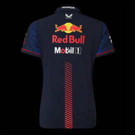 Red Bull Poloshirt F1 Team Verstappen Pérez Night Sky Dunkelblau TF2645 - Damen