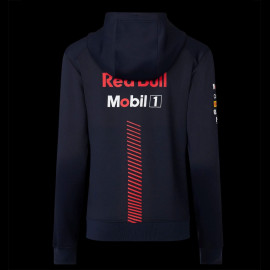 Red Bull Sweatshirt F1 Team Verstappen Pérez Night Sky Dark Blue TF2648 - Women