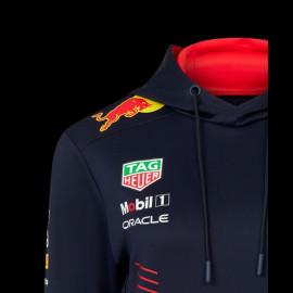 Red Bull Sweatshirt F1 Team Verstappen Pérez Night Sky Dark Blue TF2648 - Women