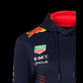 Red Bull Sweatshirt F1 Team Verstappen Pérez Night Sky Dunkelblau TF2648 - Damen