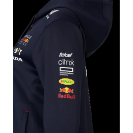 Red Bull Sweatshirt F1 Team Verstappen Pérez Night Sky Dark Blue TF2648 - Women