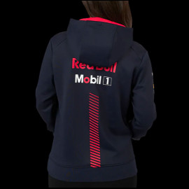 Red Bull Sweatshirt F1 Team Verstappen Pérez Night Sky Dunkelblau TF2648 - Damen