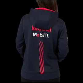 Red Bull Sweatshirt F1 Team Verstappen Pérez Night Sky Dark Blue TF2648 - Women