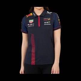 Red Bull Poloshirt F1 Team Verstappen Pérez Night Sky Dunkelblau TF2645 - Damen