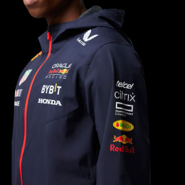 Red Bull Jacke F1 Team Verstappen Pérez wasserdichte Jacke Night Sky Dark Blue TU2643 - Unisex