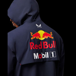 Red Bull Jacke F1 Team Verstappen Pérez wasserdichte Jacke Night Sky Dark Blue TU2643 - Unisex