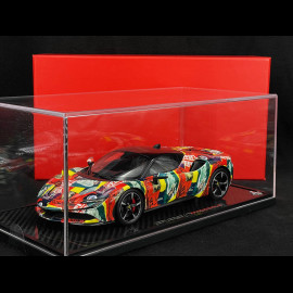 EINZEL EXEMPLAR - Ferrari SF90 Stradale Special Edition 2019 Mehrfarbig 1/18 BBR Models P18188RETRO2