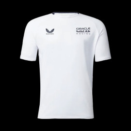 Red Bull T-shirt F1 Team Verstappen Pérez White TM3126 - Unisex