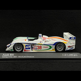 Audi R8 n° 38 2. 12h Sebring 2003 1/43 Minichamps 400031338