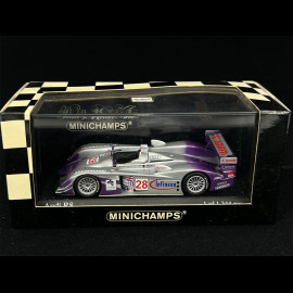 Audi R8 n° 28 Sieger 12h Sebring 2004 1/43 Minichamps 400041328