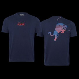 Red Bull T-shirt F1 Grand Prix Verstappen Perez Night Sky Dark Blue TJ3137 - Kids