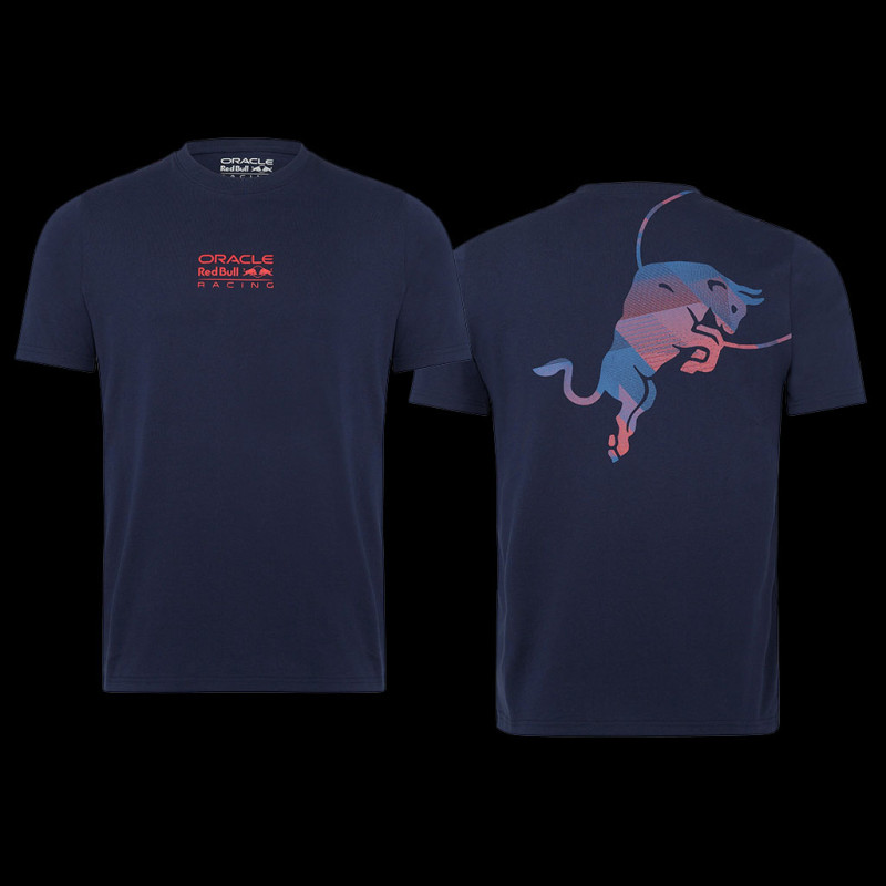 Red Bull T-shirt F1 Grand Prix Verstappen Perez Night Sky Dark Blue TJ3137 - Kids