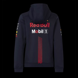 Red Bull Sweatshirt F1 Team Verstappen Pérez Night Sky Dunkelblau TJ2648 - Kinder