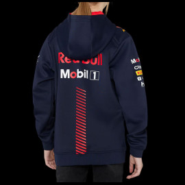 Red Bull Sweatshirt F1 Team Verstappen Pérez Night Sky Dunkelblau TJ2648 - Kinder