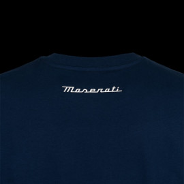 Maserati T-Shirt Dreizack Schwarz MA241M007 - Herren