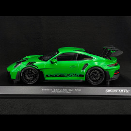 Porsche 911 GT3 RS Type 992 2023 Pythongrün 1/18 Minichamps 153062236