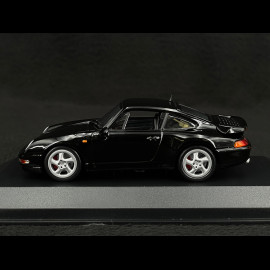 Porsche 911 Turbo Type 993 1995 Black 1/43 Minichamps 940069204