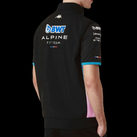 Alpine Jacke F1 Team Ocon Gasly Kappa ärmellose Jacke Schwarz 331N2IW-A00 - herren