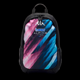 Alpine Rucksack F1 Team BWT Astar M Planenmaterial Schwarz / Blau / Rosa Kappa 331M6LW_A01