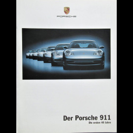 Porsche Brochure Der Porsche 911 Die ersten 40 Jahre 09/2003 in German Swiss 9.03/7