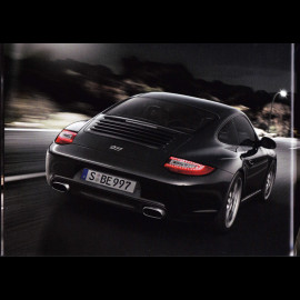 Porsche Brochure 911 Type 997 Black Edition Power of attraction 11/2010 in english WSLS1201000420