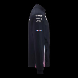 Alpine Jacke F1 Team BWT 2024 Gasly Ocon Adriso Softshell Schwarz / Blau / Rosa Kappa 351L6JW_A01 - Herren