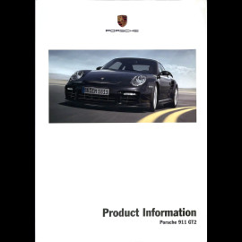 Brochure Porsche 911 GT2 Type 997 Technik Kompendium 07/2007 en allemand