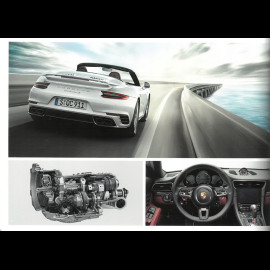 Porsche Brochure Der 911 Turbo Karft der Präsenz 12/2017 in german WSLK1801000410