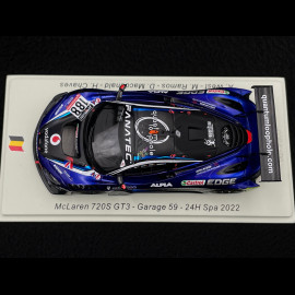 McLaren 720S GT3 N° 188 41st 24h Spa 2022 Garage 59 1/43 Spark SB523