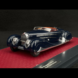 Bugatti 57C Vanvooren Cabriolet Shah of Iran 1939 Blue 1/43 Matrix MX50205-032