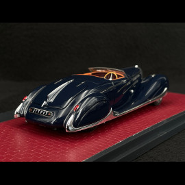 Bugatti 57C Vanvooren Cabriolet Shah of Iran 1939 Blue 1/43 Matrix MX50205-032