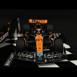 Oscar Piastri McLaren MCL60 n° 81 GP Bahrain 2023 F1 1/43 Minichamps 537234381