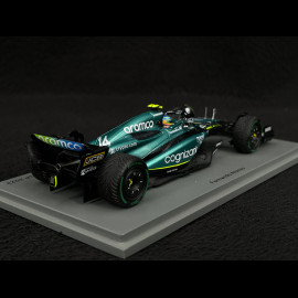 Fernando Alonso Aston Martin AMR23 Nr 14 Platz 2. Monaco Grand Prix 2023 F1 1/43 Spark S8585
