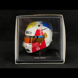 Lando Norris Helmet Miami Grand Prix F1 2023 McLaren 1/5 Spark 5HF101
