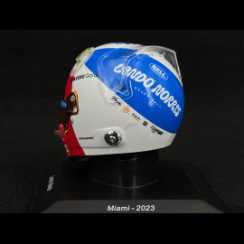 Lando Norris Helmet Miami Grand Prix F1 2023 McLaren 1/5 Spark 5HF101