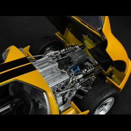 Ford GT Concept 2004 Yellow / Black 1/12 Motormax 73001Y