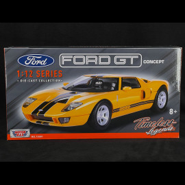 Ford GT Concept 2004 Gelb / Schwarz 1/12 Motormax 73001Y