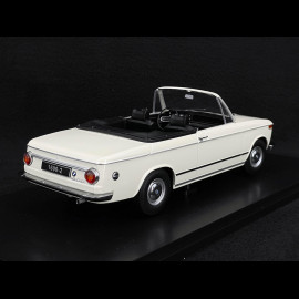 BMW 1600-2 Cabriolet 1968 White 1/18 KK Scale KKDC181102