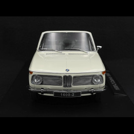 BMW 1600-2 Cabriolet 1968 White 1/18 KK Scale KKDC181102