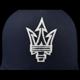 Maserati Hat Trident Navy Blue MA241U604BL