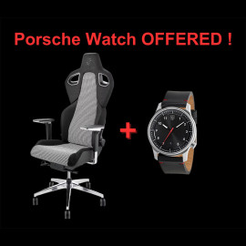 Duo Porsche Bürostuhl Recaro Gamer Stuhl Pepita + Porsche 911 Uhr Pure Watch