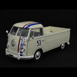 Volkswagen Bulli Transporter T1 Pick Up Racer n°53 1950 Beige 1/18 Solido S1806708