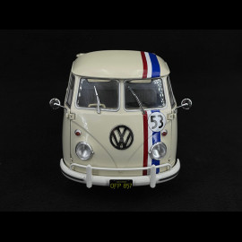 Volkswagen Combi Transporter T1 Pick Up Racer n°53 1950 Beige 1/18 Solido S1806708