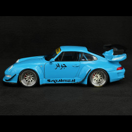 Porsche 911 Type 993 RWB Bodykit Shingen 2018 Blau 1/18 Solido S1808501