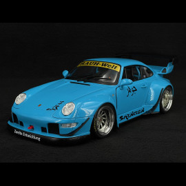 Porsche 911 Type 993 RWB Bodykit Shingen 2018 Blau 1/18 Solido S1808501