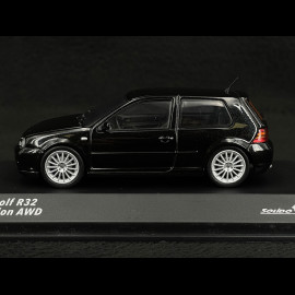 Volkswagen VW Golf IV R32 2003 Black 1/43 Solido S4313603