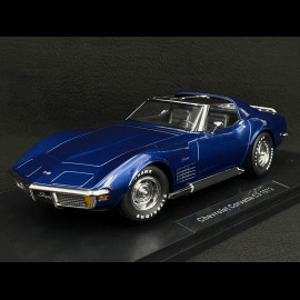 Chevrolet Corvette C3 1972 Metallic Blue 1/18 KK Scale KKDC181222