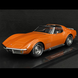 Chevrolet Corvette C3 1972 Metallic Orange 1/18 KK Scale KKDC181223