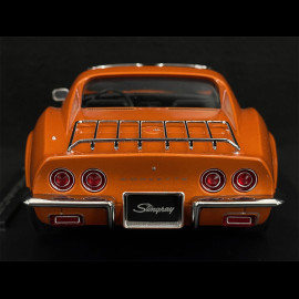 Chevrolet Corvette C3 1972 Metallic Orange 1/18 KK Scale KKDC181223